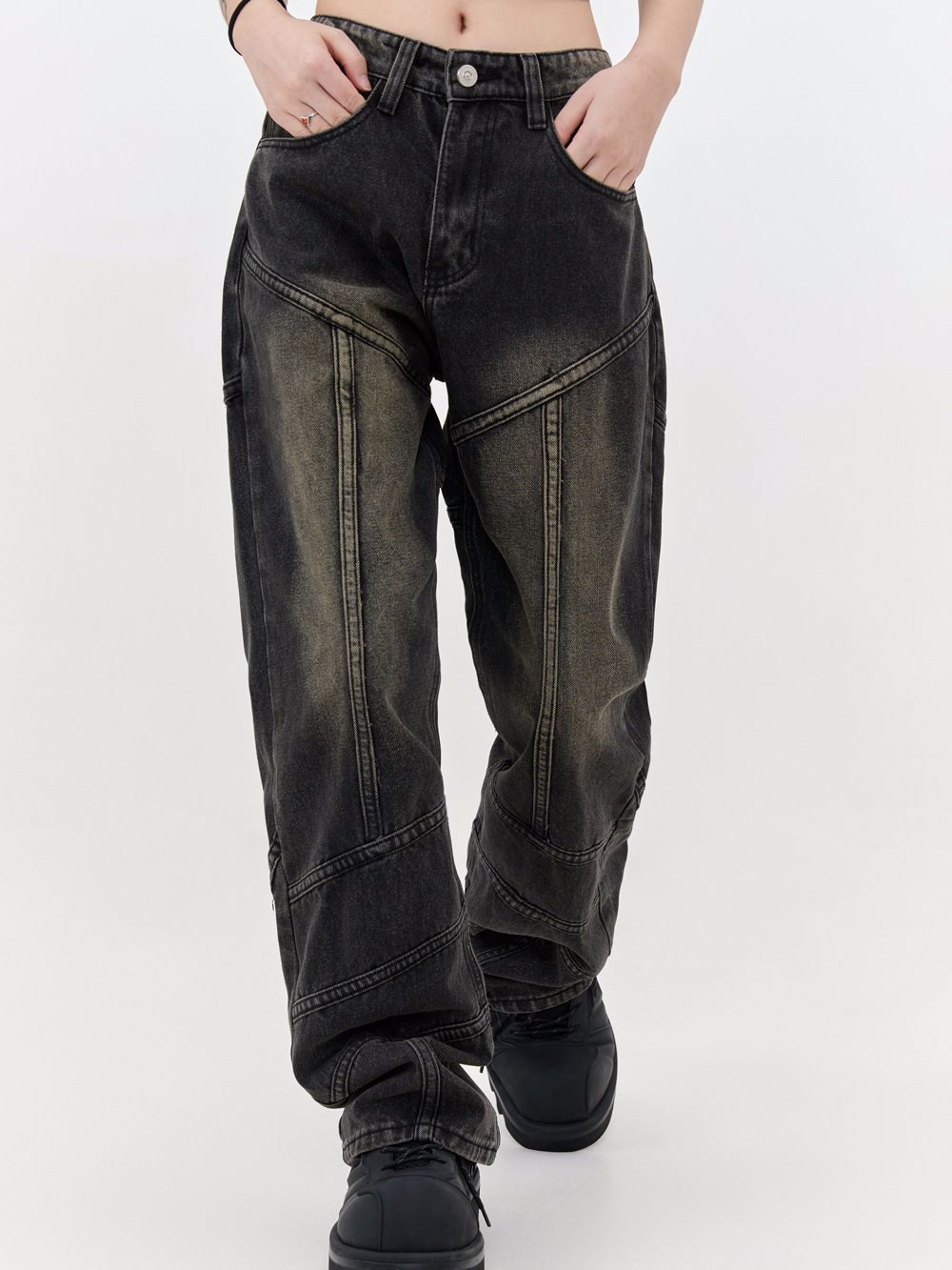 Casual Jeans Men And Women Loose