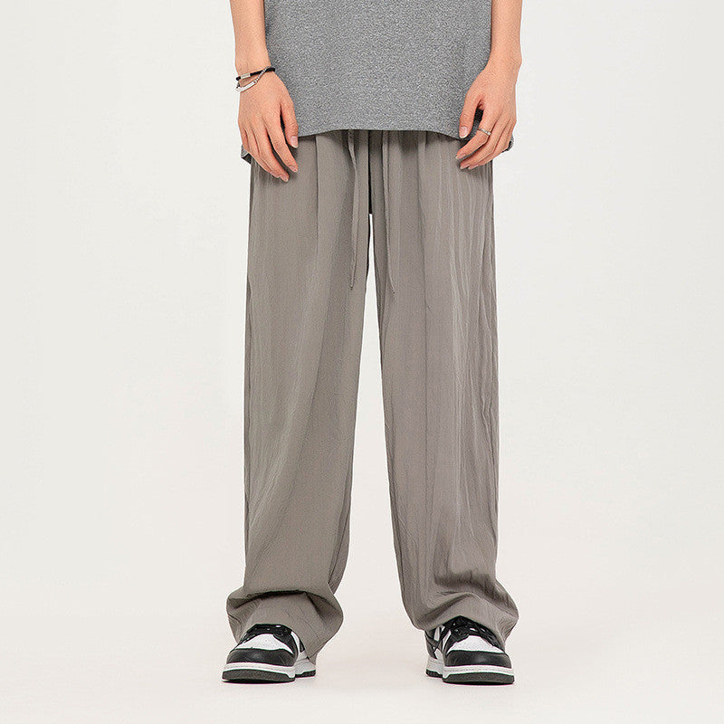 Thin Casual Straight Pants Men And Women