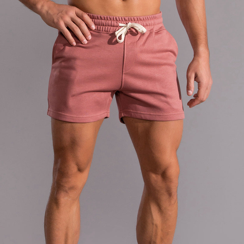 Men's Fitness Running Training Three-point Stretch Casual Shorts