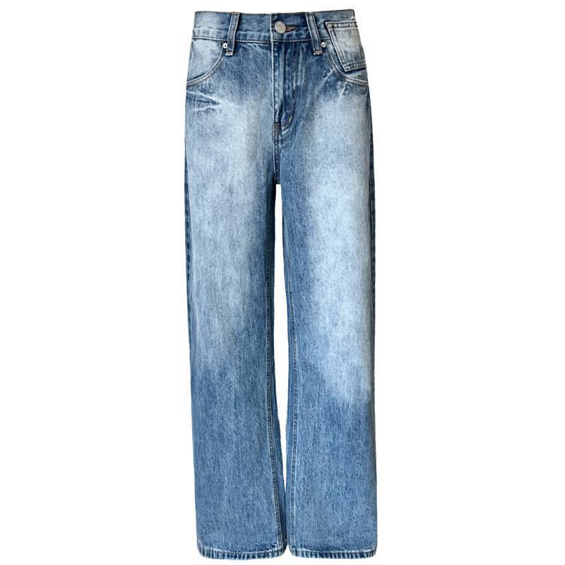 Fashionable All-match Straight Jeans For Women