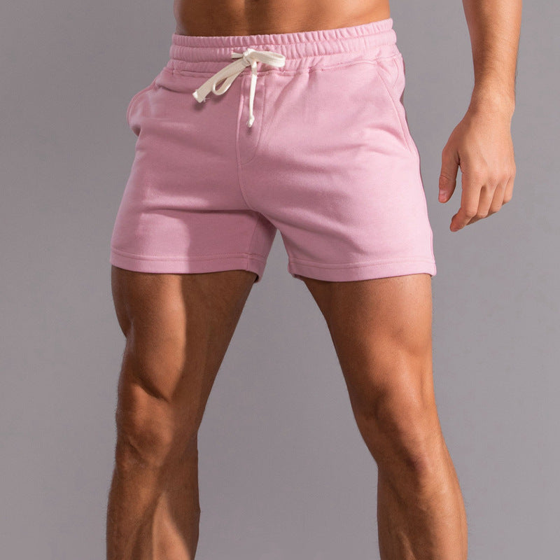 Men's Fitness Running Training Three-point Stretch Casual Shorts