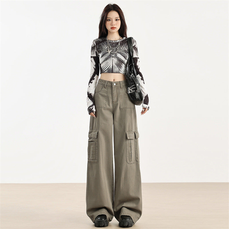 Fashion American Casual Working Pants Women