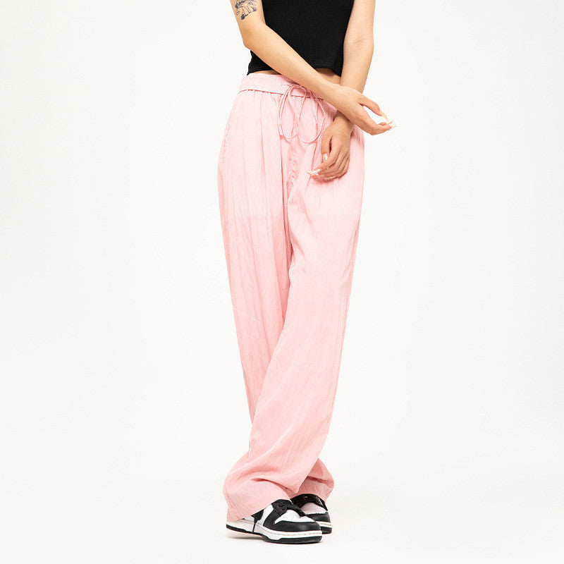 Thin Casual Straight Pants Men And Women