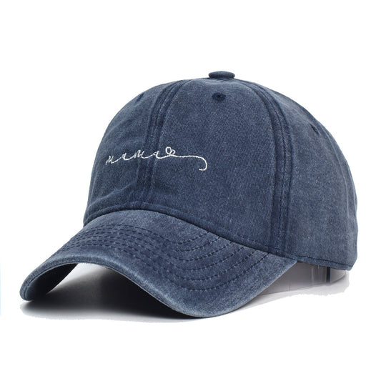 Pure Cotton Washed Old MAMA Baseball Cap