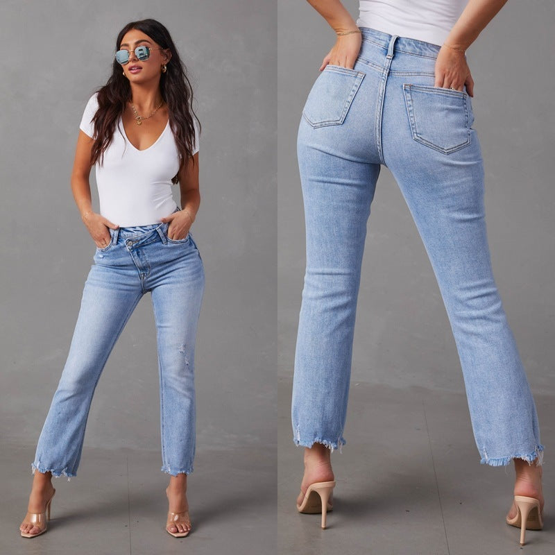 Fashion Wash Jeans For Women