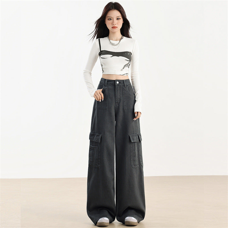 Fashion American Casual Working Pants Women