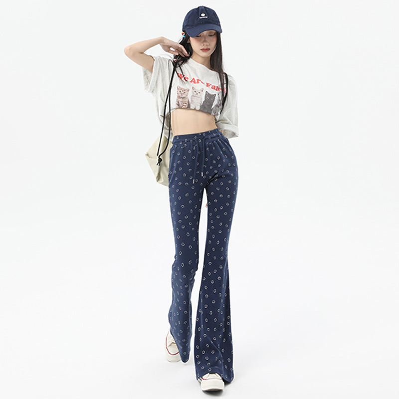 Fashion Personality Flared Casual Pants Women