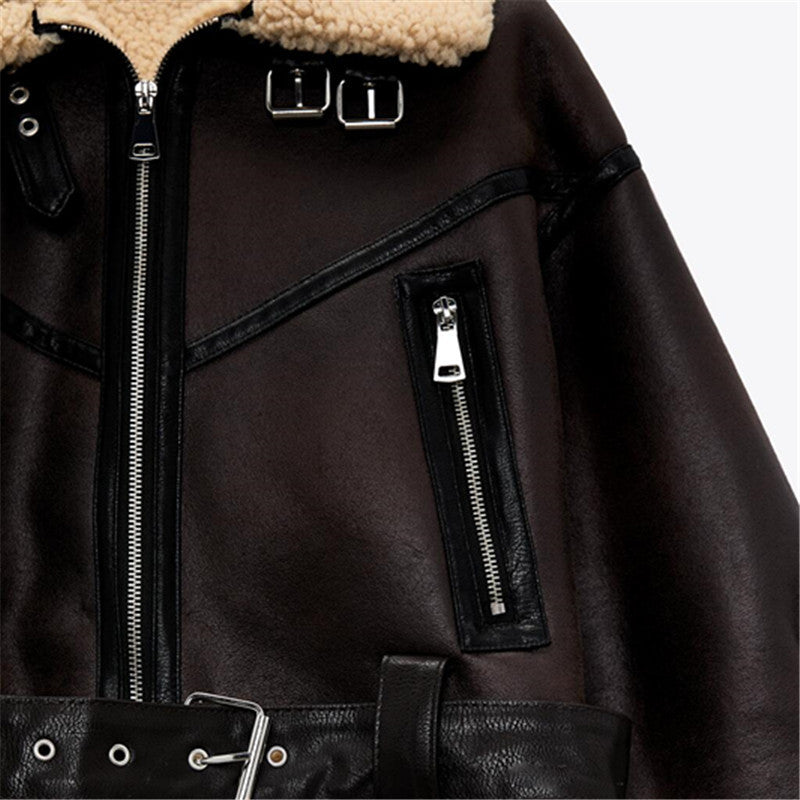 Fashion Simple Women's Double-sided Jacket Jacket