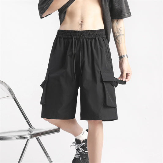 Thin Mechanical Style Workwear Shorts For Men