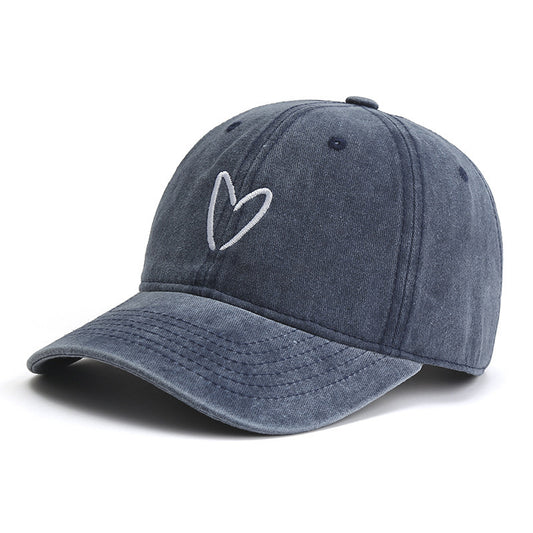 Spring And Summer Fashion Embroidery Love Baseball Hat