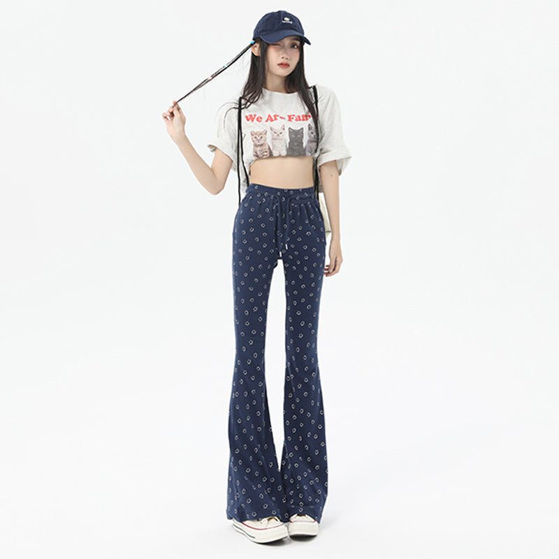 Fashion Personality Flared Casual Pants Women